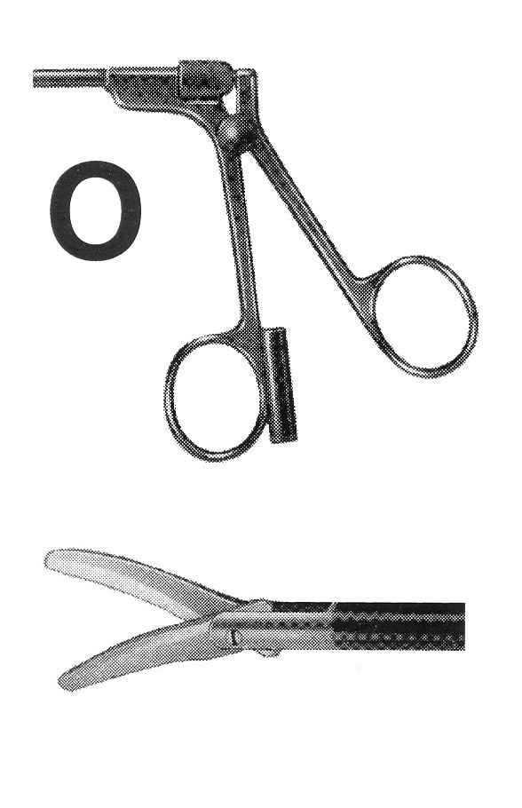 İZOLESİZ MAKAS O MODEL SAPLI  ÇAP : 5MM L:43CM